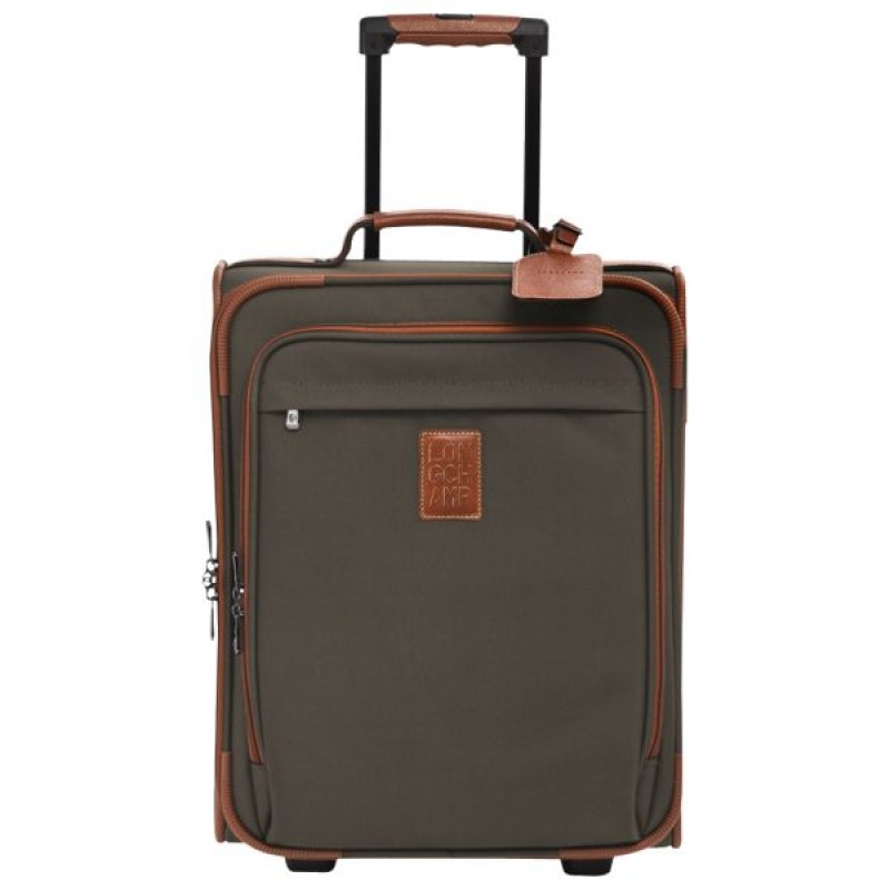 Brown Longchamp Boxford S Men's Suitcases | 17694-NCUG