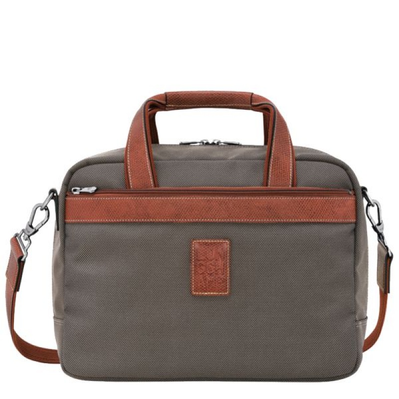 Brown Longchamp Boxford S Men\'s Travel Bags | 25148-GLXC