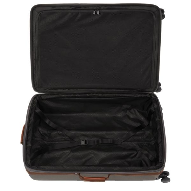 Brown Longchamp Boxford XL Men's Suitcases | 65189-QSOZ