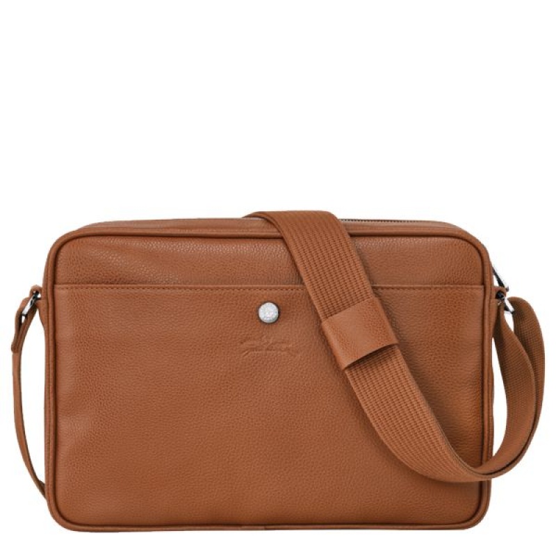 Brown Longchamp Le Foulonne M Men's Mini Bags | 71539-BMOR