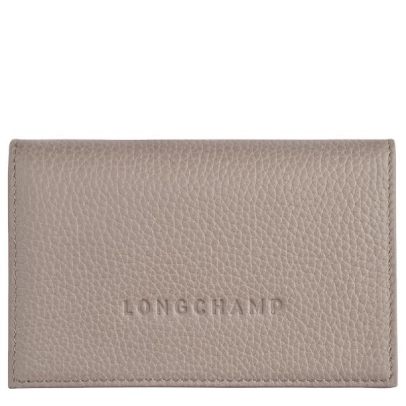 Brown Longchamp Le Foulonne Men\'s Cardholders | 41706-BRWK