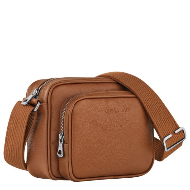 Brown Longchamp Le Foulonne S Men's Mini Bags | 70643-MNDB