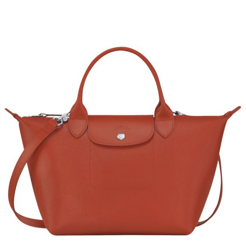 Brown Longchamp Le Pliage City S Top Women's Handbag | 13657-OTWU