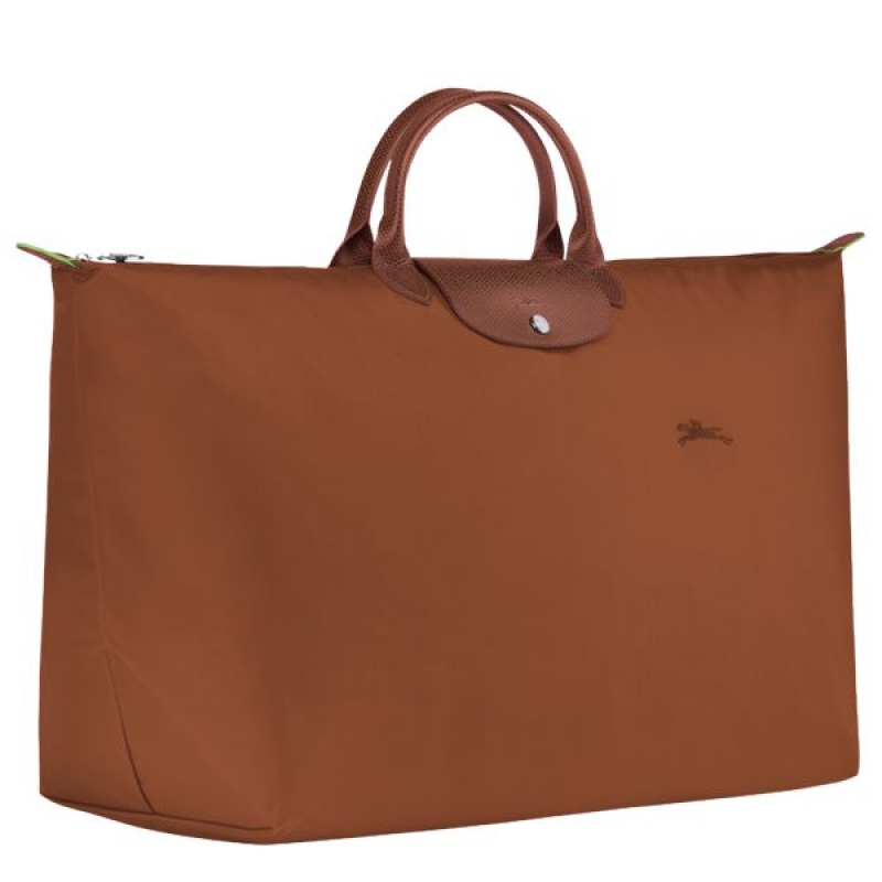 Brown Longchamp Le Pliage M Men's Travel Bags | 48639-MSPR