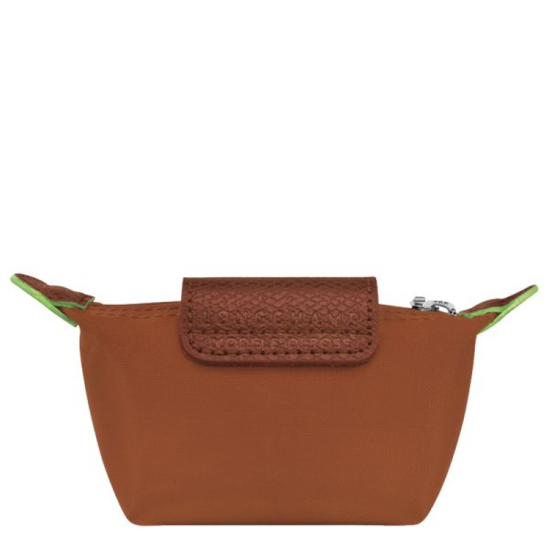 Brown Longchamp Le Pliage Men's Coin Purses | 98102-CHMV