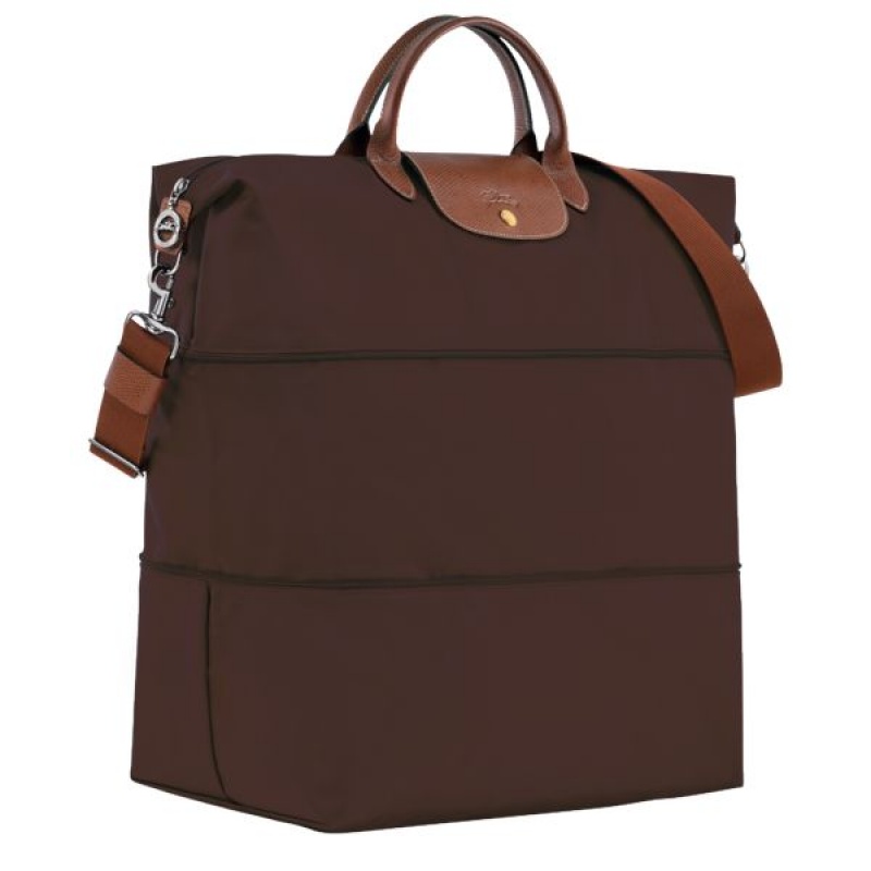 Brown Longchamp Le Pliage Original Expandable Men's Travel Bags | 08573-TVAO