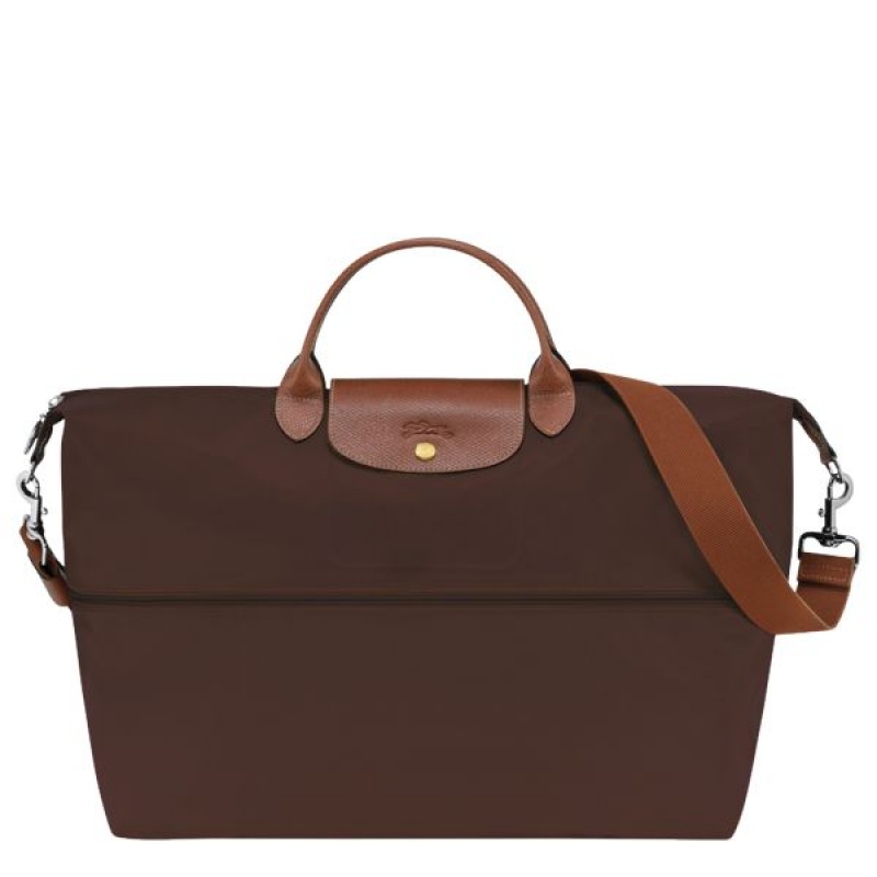 Brown Longchamp Le Pliage Original Expandable Men's Travel Bags | 08573-TVAO