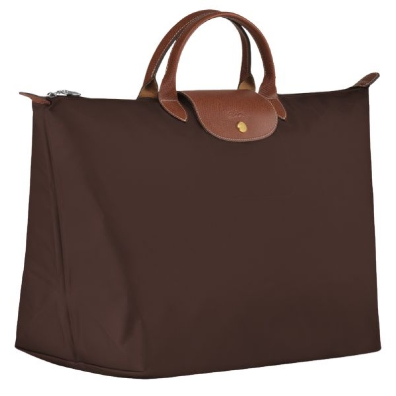 Brown Longchamp Le Pliage Original S Men's Travel Bags | 67085-OYNL