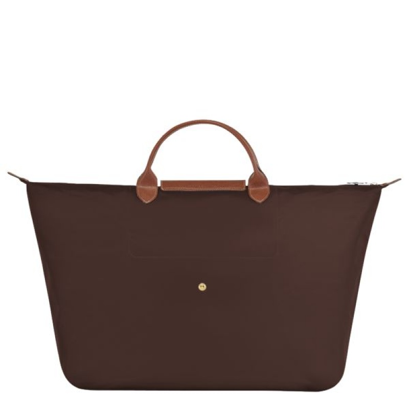 Brown Longchamp Le Pliage Original S Men's Travel Bags | 67085-OYNL