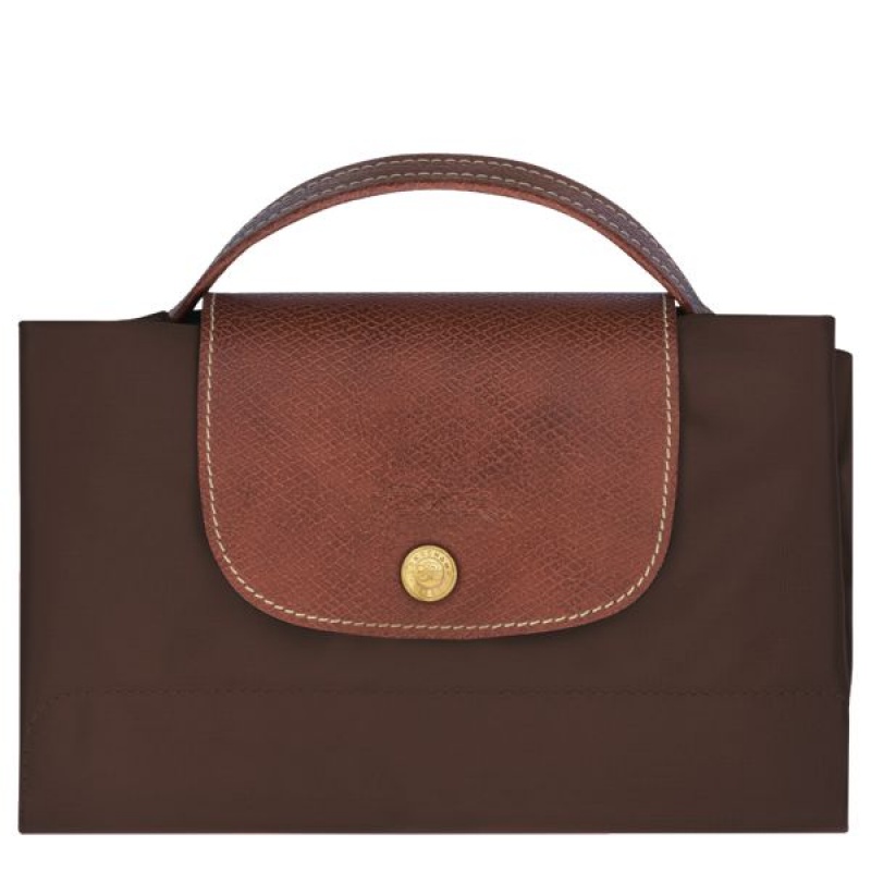 Brown Longchamp Le Pliage Original S Women's Briefcase | 57891-IQCS