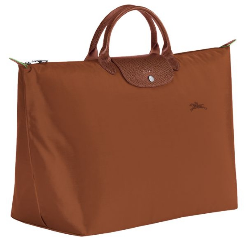 Brown Longchamp Le Pliage S Men's Travel Bags | 46918-HXFI