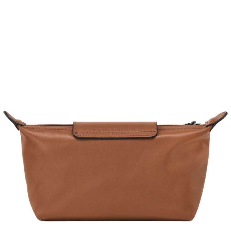 Brown Longchamp Le Pliage Xtra Men's Pouches | 63784-ELKA