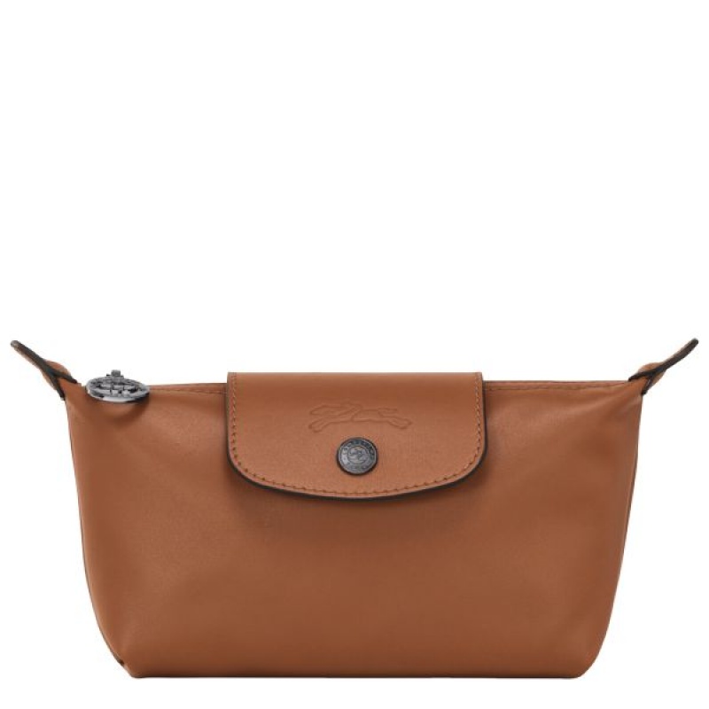 Brown Longchamp Le Pliage Xtra Men's Pouches | 63784-ELKA