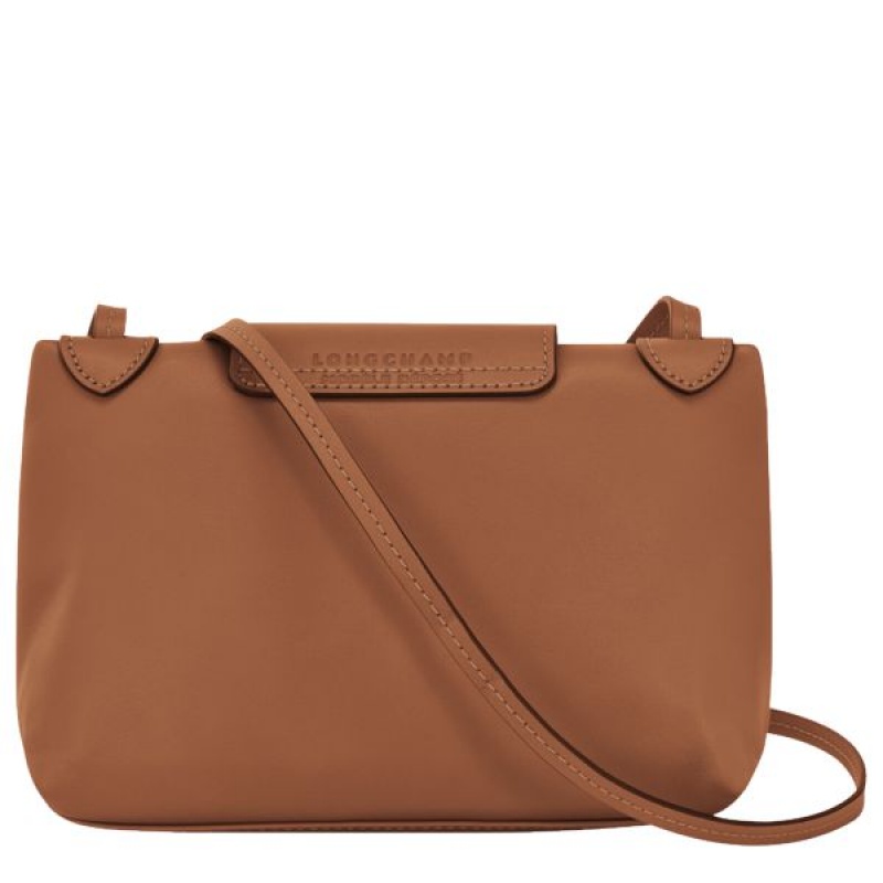 Brown Longchamp Le Pliage Xtra XS Women's Crossbody Bags | 36419-TIWJ