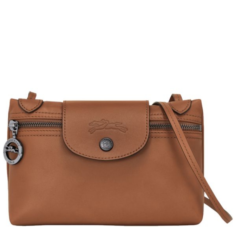 Brown Longchamp Le Pliage Xtra XS Women\'s Crossbody Bags | 36419-TIWJ