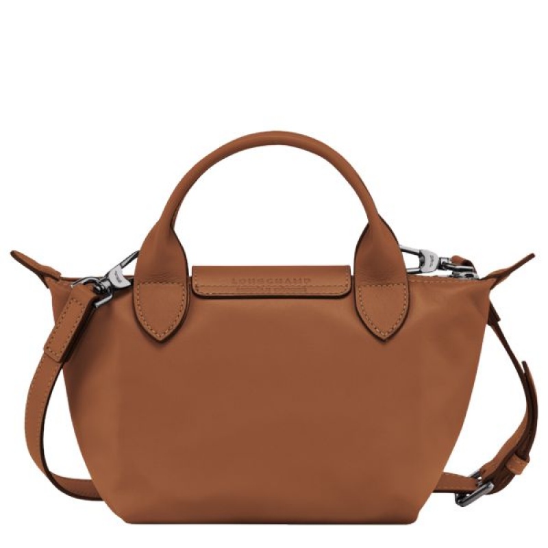 Brown Longchamp Le Pliage Xtra XS Women's Handbag | 43589-PSUR