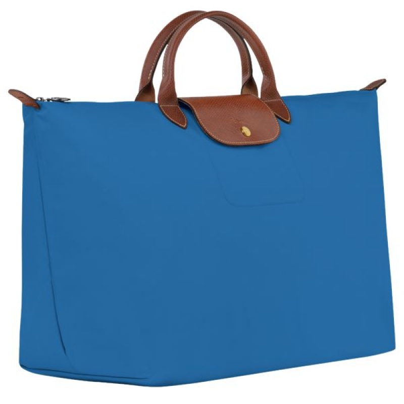 Deep Blue Longchamp Le Pliage Original S Women's Travel Bags | 65843-NLZC