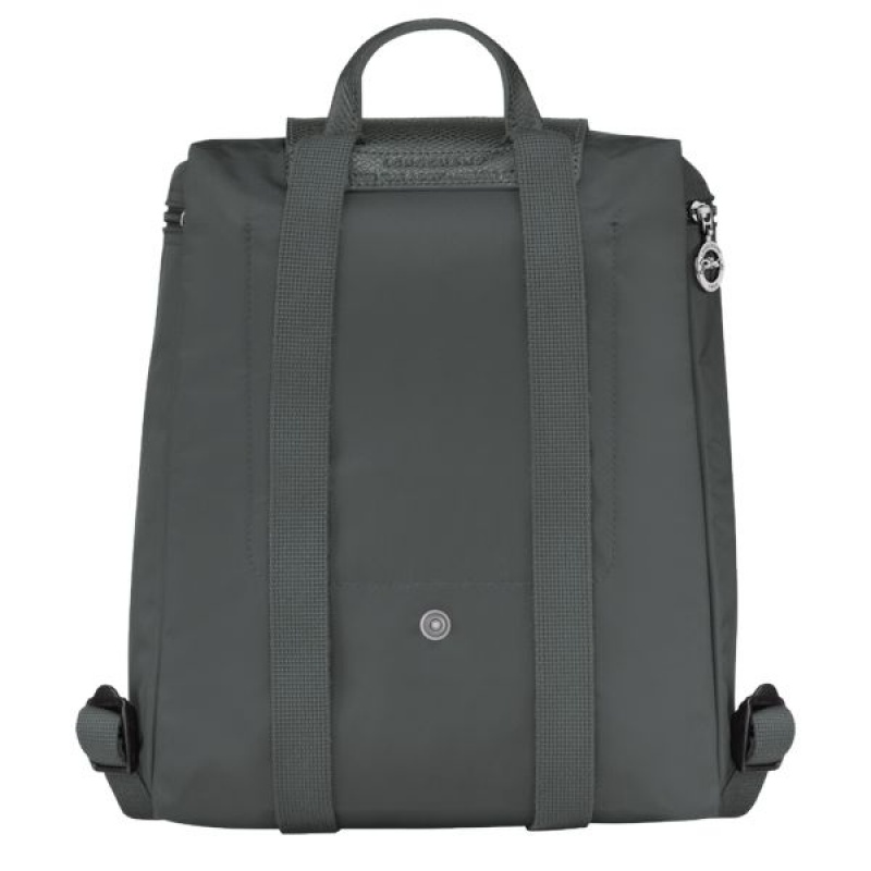 Deep Grey Longchamp Le Pliage M Men's Backpacks | 68459-DYGR