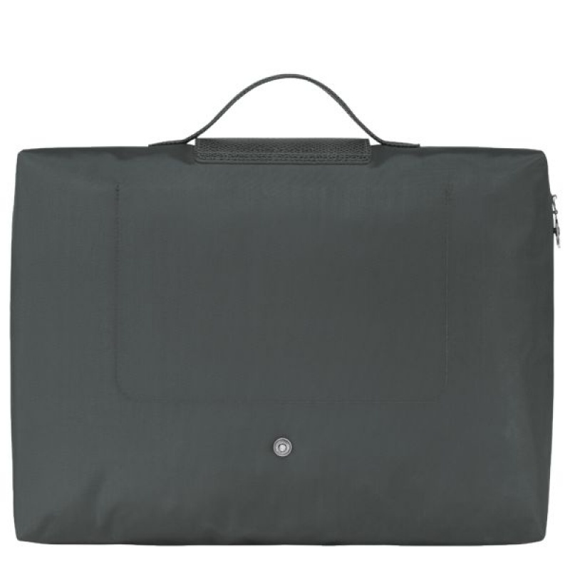 Deep Grey Longchamp Le Pliage S Men's Briefcase | 47602-BTSN