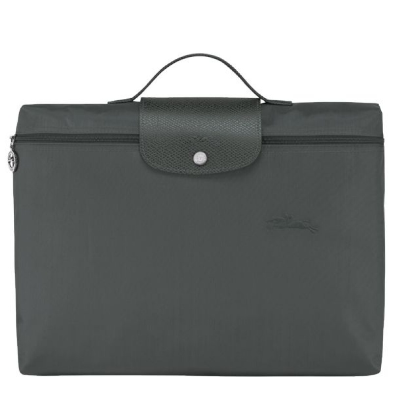 Deep Grey Longchamp Le Pliage S Men\'s Briefcase | 47602-BTSN