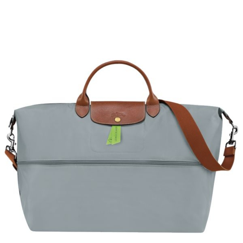 Grey Longchamp Le Pliage Original Expandable Men's Travel Bags | 80256-AGUL