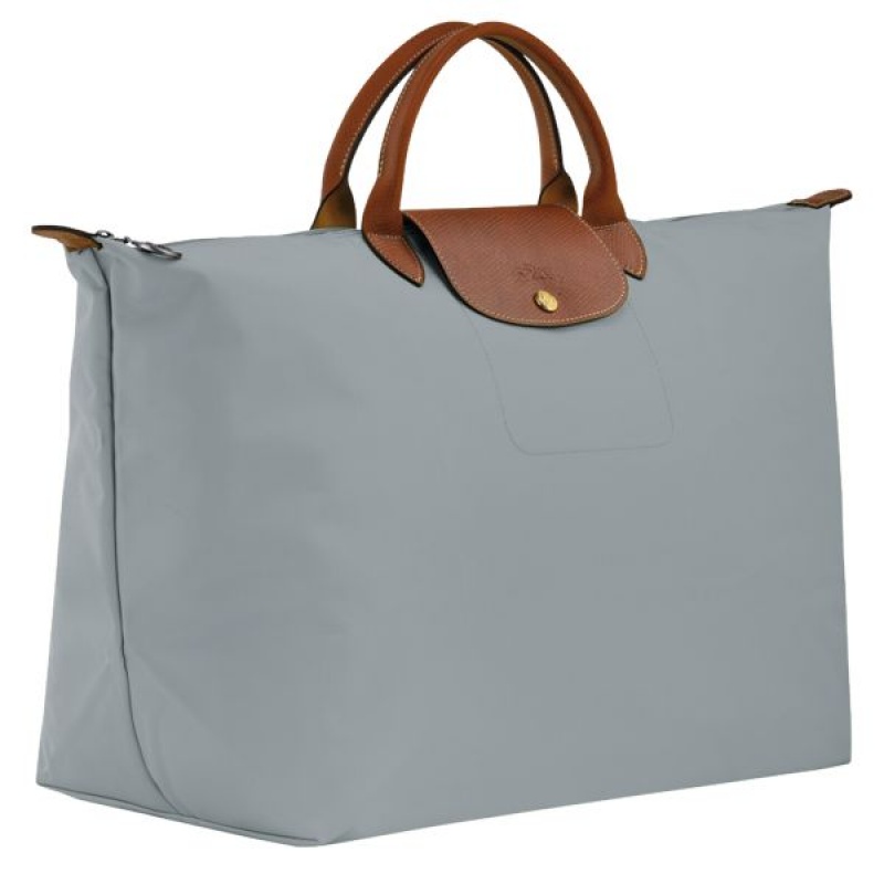 Grey Longchamp Le Pliage Original S Men's Travel Bags | 06127-GJQD