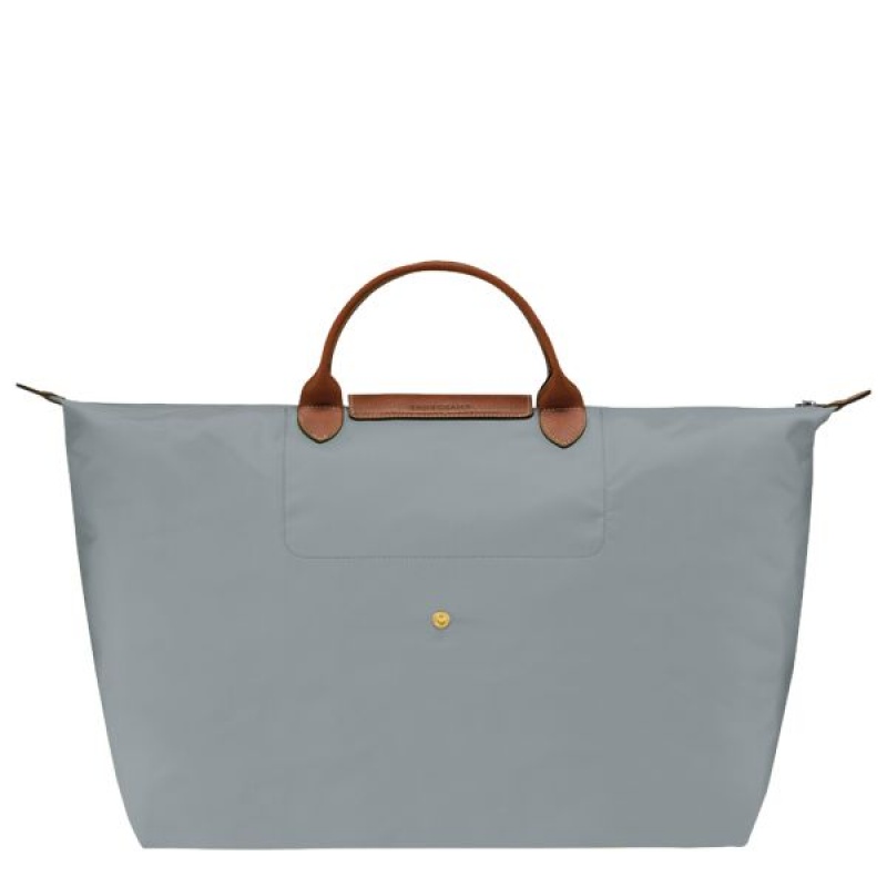 Grey Longchamp Le Pliage Original S Men's Travel Bags | 06127-GJQD