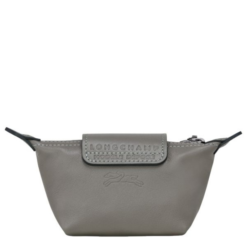 Grey Longchamp Le Pliage Xtra Men's Coin Purses | 82147-VQJX