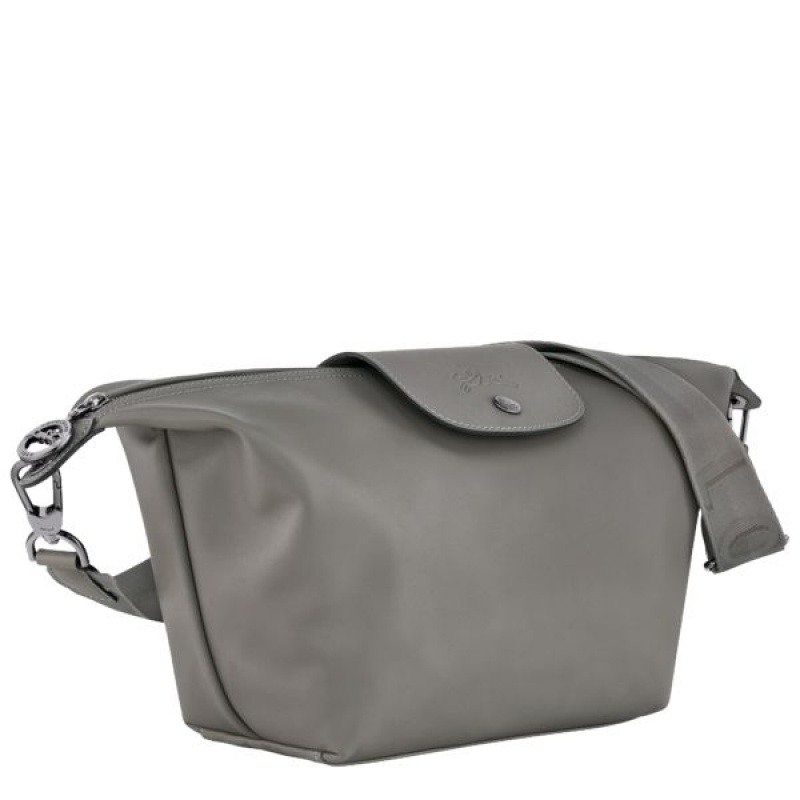 Grey Longchamp Le Pliage Xtra S Men's Hobo Bag | 89510-ZTLB