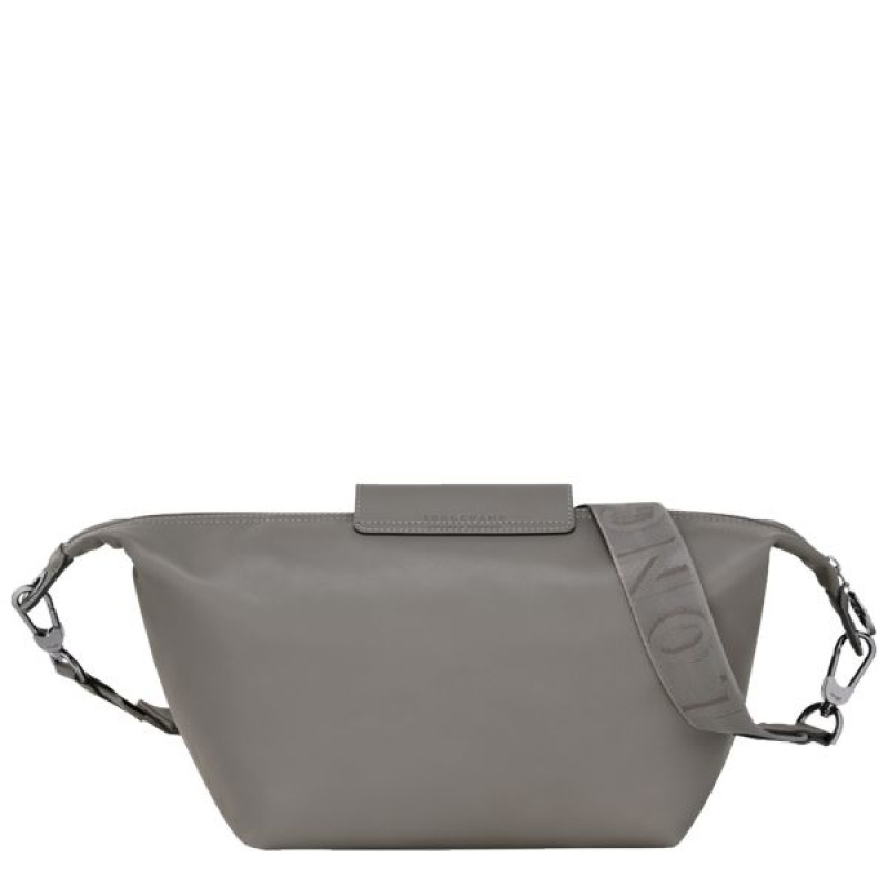 Grey Longchamp Le Pliage Xtra S Men's Hobo Bag | 89510-ZTLB