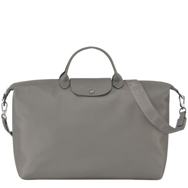 Grey Longchamp Le Pliage Xtra S Men\'s Travel Bags | 08497-NCXO