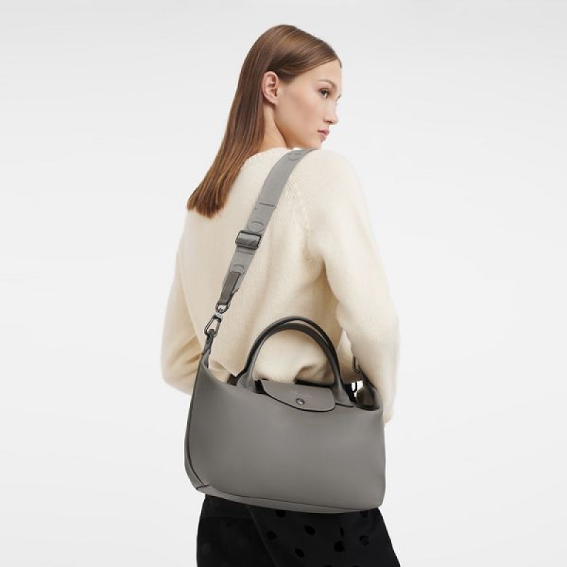 Grey Longchamp Le Pliage Xtra S Women's Handbag | 32495-XOPM