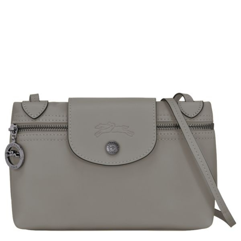 Grey Longchamp Le Pliage Xtra XS Women\'s Crossbody Bags | 17486-KUNS