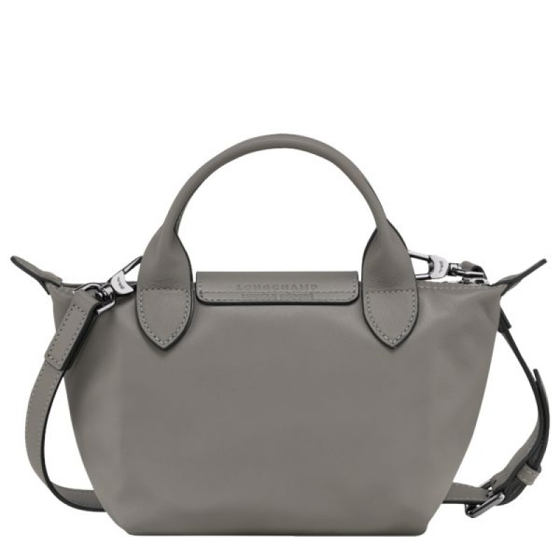 Grey Longchamp Le Pliage Xtra XS Women's Handbag | 50792-FPIJ