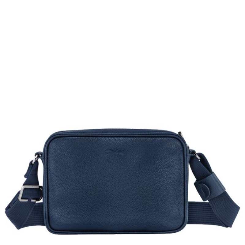 Navy Longchamp Le Foulonne S Men's Mini Bags | 91678-GKVZ