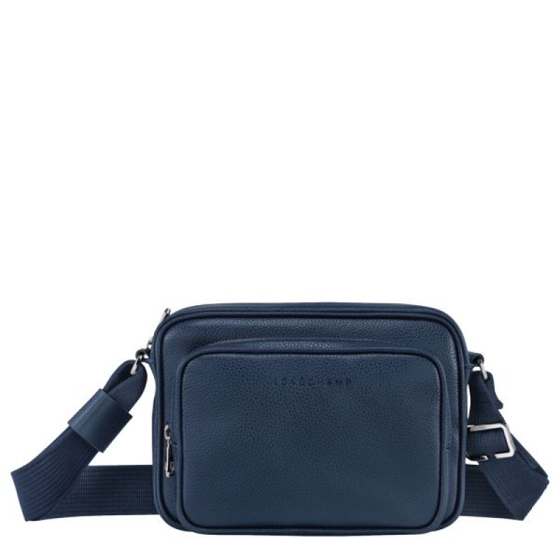 Navy Longchamp Le Foulonne S Men's Mini Bags | 91678-GKVZ