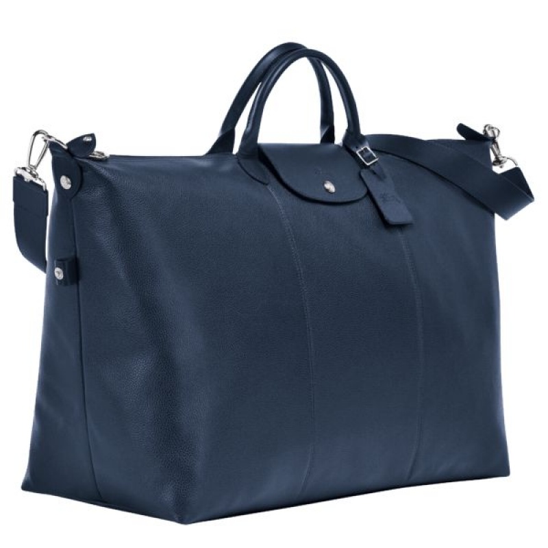 Navy Longchamp Le Foulonne S Women's Travel Bags | 06179-IMHS