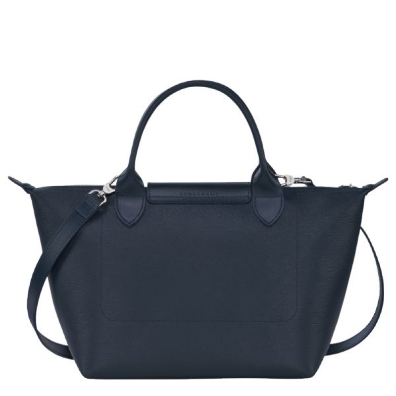 Navy Longchamp Le Pliage City S Top Women's Handbag | 43018-JRTO