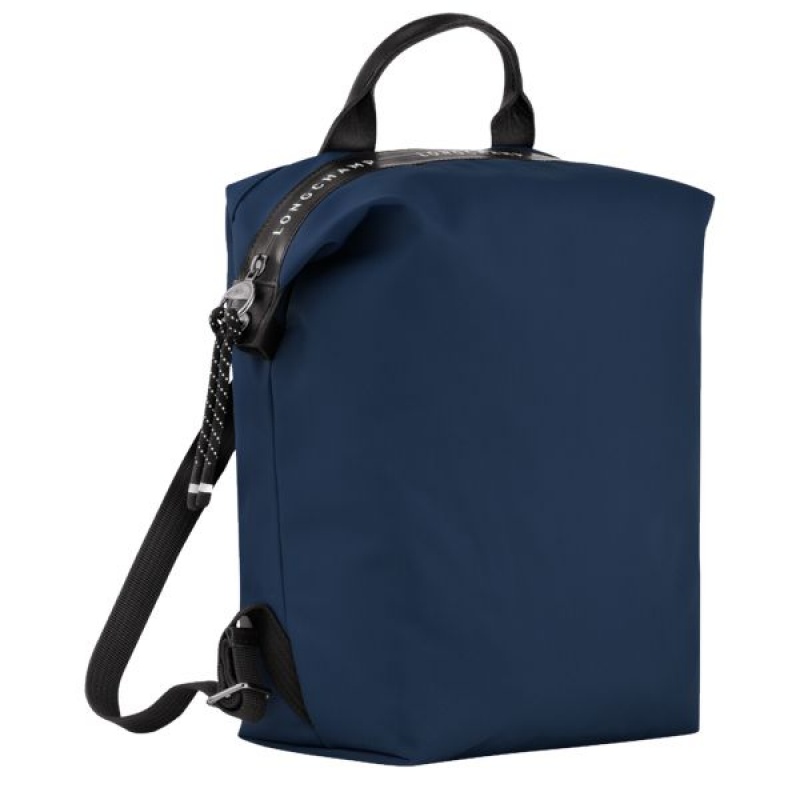 Navy Longchamp Le Pliage Energy L Men's Backpacks | 57183-FGBM