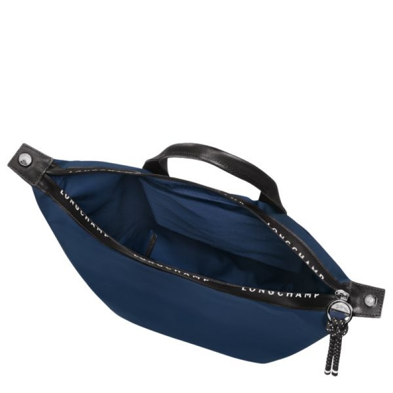 Navy Longchamp Le Pliage Energy L Men's Backpacks | 57183-FGBM