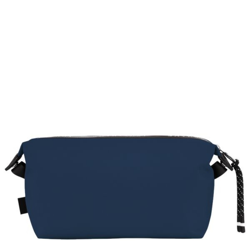 Navy Longchamp Le Pliage Energy Men's Toiletry Bags | 08713-BZFK