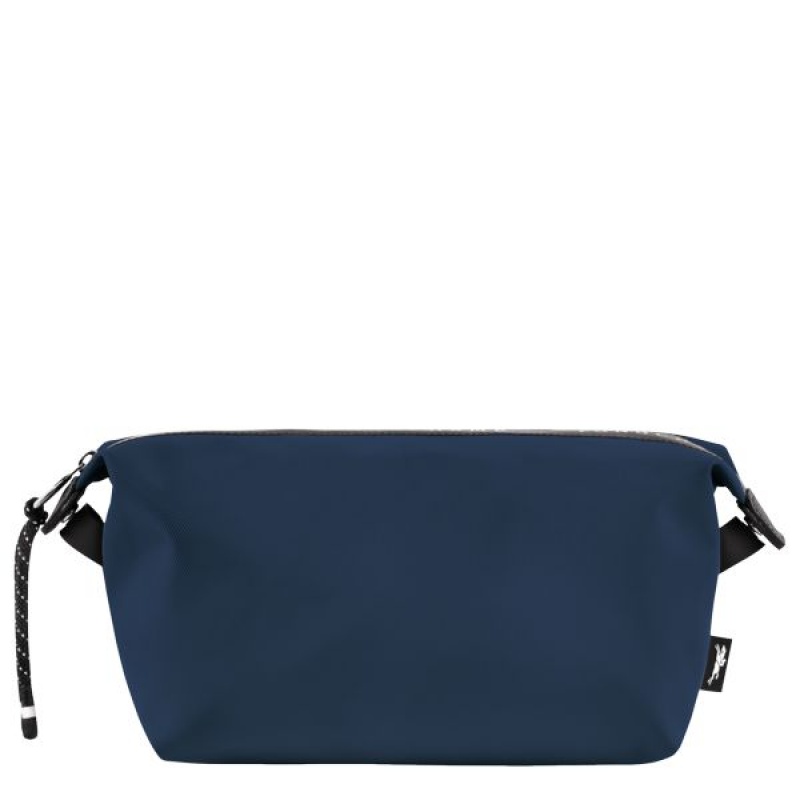 Navy Longchamp Le Pliage Energy Men's Toiletry Bags | 08713-BZFK