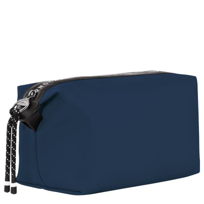 Navy Longchamp Le Pliage Energy Men's Toiletry Bags | 08713-BZFK