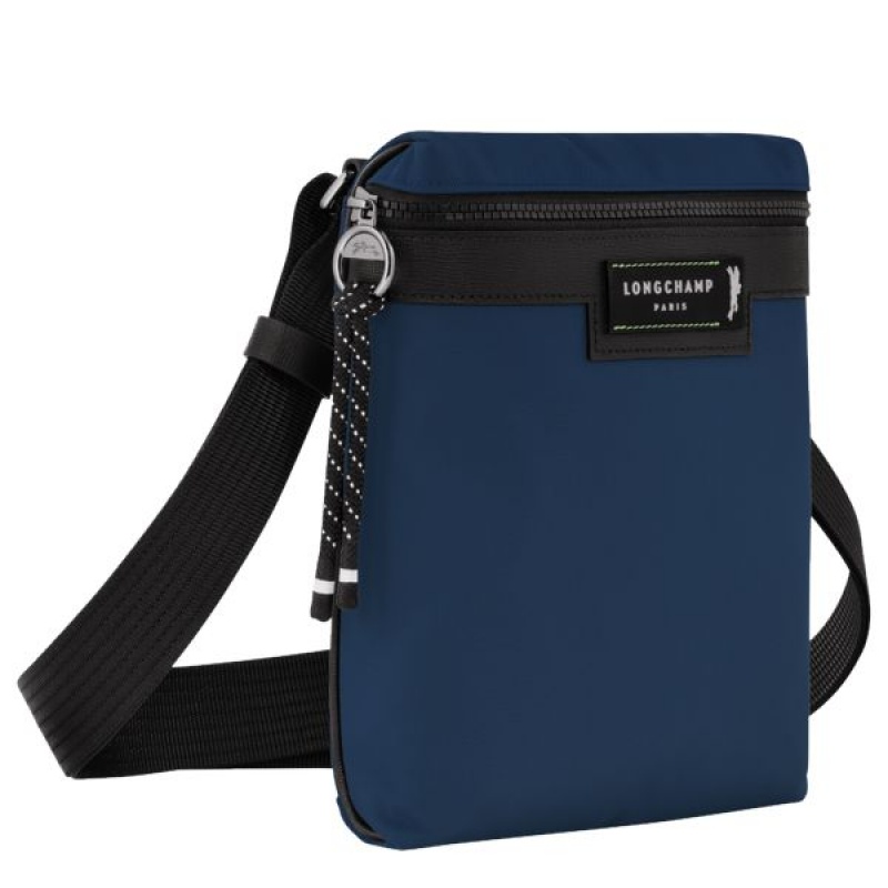 Navy Longchamp Le Pliage Energy S Men's Crossbody Bags | 34870-JKXY