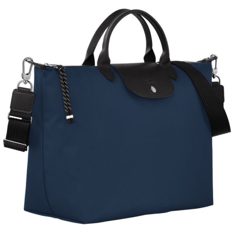 Navy Longchamp Le Pliage Energy XL Men's Handbag | 54398-PHDN