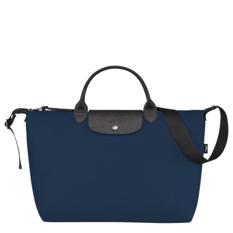 Navy Longchamp Le Pliage Energy XL Men's Handbag | 54398-PHDN