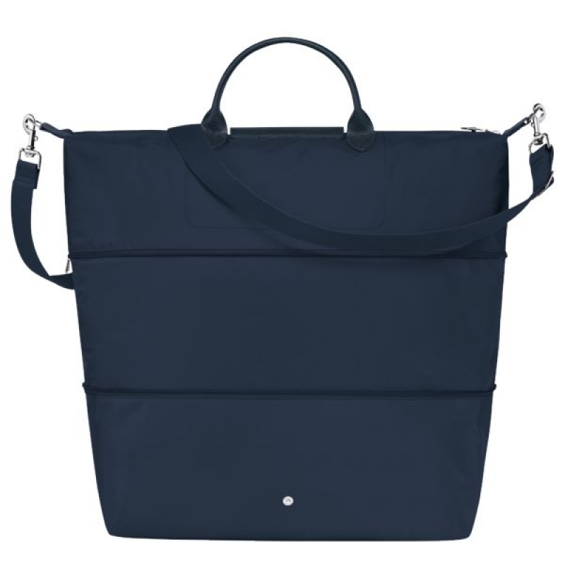 Navy Longchamp Le Pliage Expandable Men's Travel Bags | 62187-FLSG