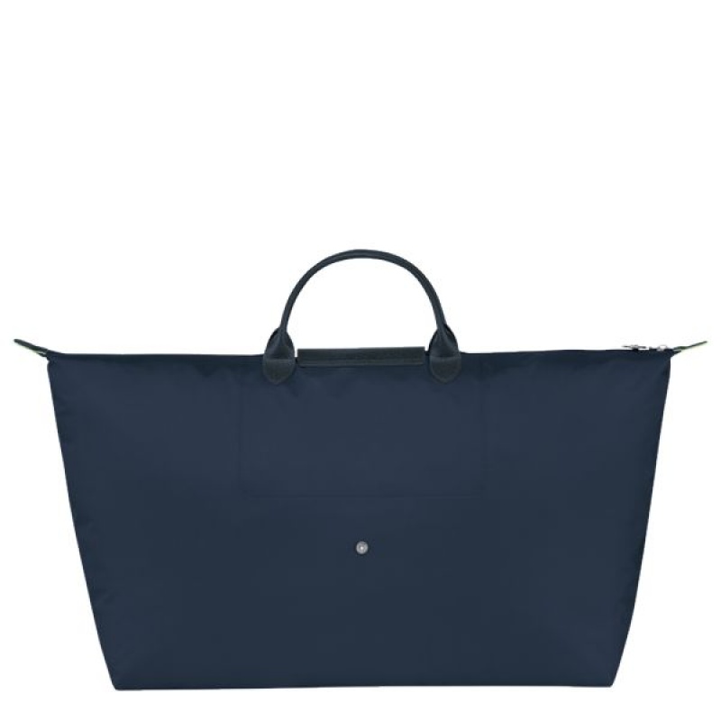 Navy Longchamp Le Pliage M Men's Travel Bags | 95764-OCEJ