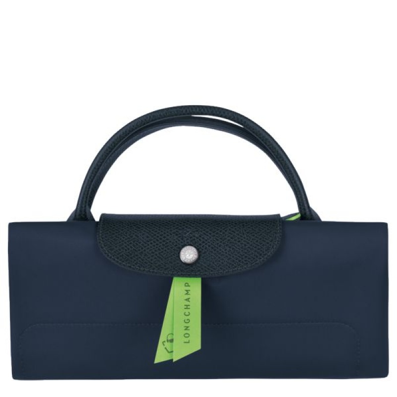 Navy Longchamp Le Pliage M Men's Travel Bags | 95764-OCEJ