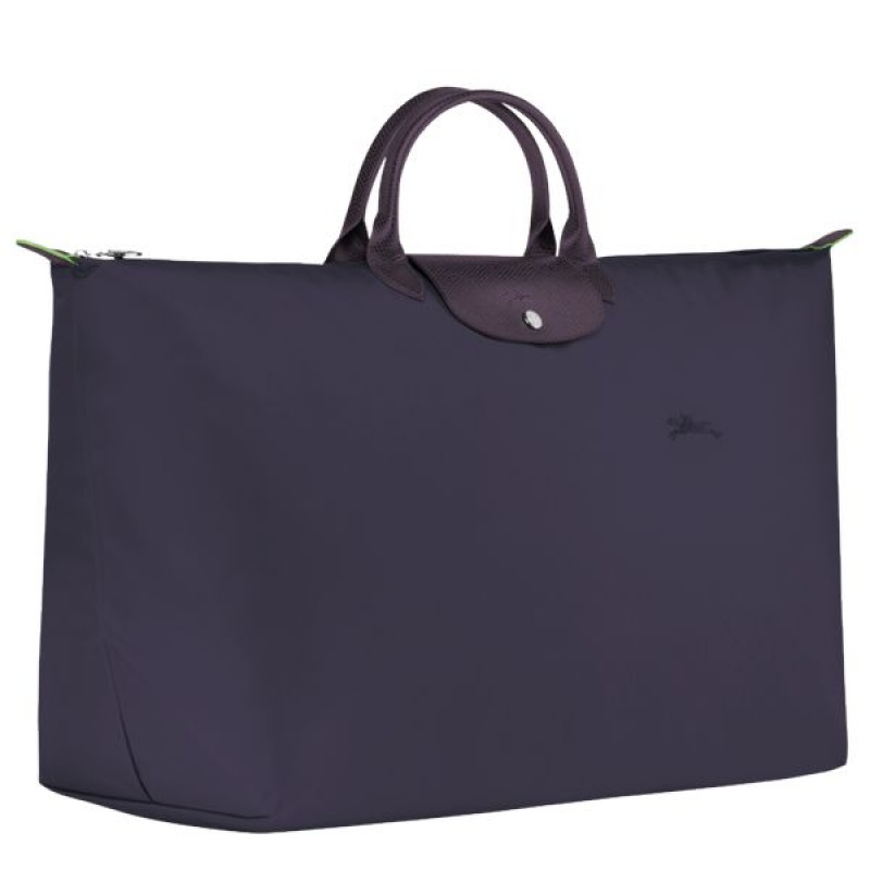 Navy Longchamp Le Pliage M Men's Travel Bags | 92183-UMCT